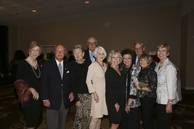 Joan Lunt, Don Martin, Betty Schreiber, Vince Deblaze, Nancy Cablay, Jackie Leonhardt, Sue Deblaze, Carol and Emmett O'Brien, Brenda Ernst